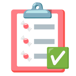 Candy and Check mark button