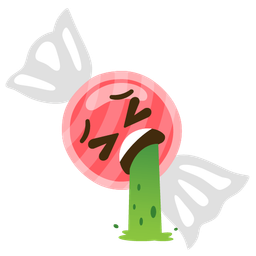 Candy and Face vomiting