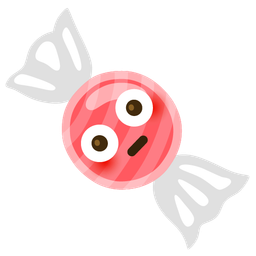 Candy and Flushed face