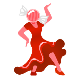 Candy and High-heeled shoe