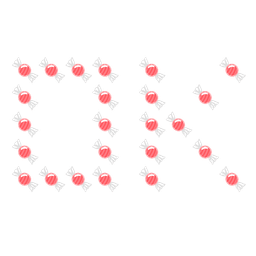 Candy and OK button