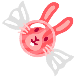 Candy and Rabbit face