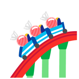 Candy and Roller coaster