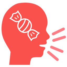 Candy and Speaking head