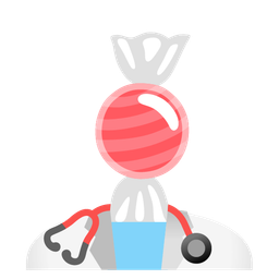 Candy and Stethoscope