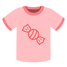 Candy and T-shirt