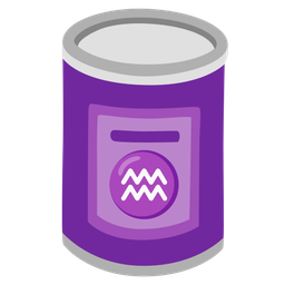 Canned food and Aquarius