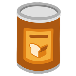 Canned food and Bread