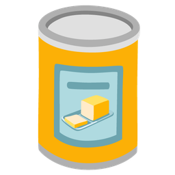Canned food and Butter