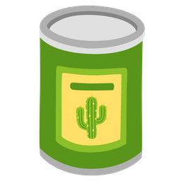 Canned food and Cactus