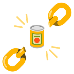 Canned food and Chains