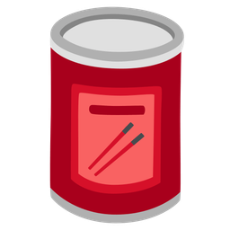 Canned food and Chopsticks