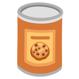 Canned food and Cookie