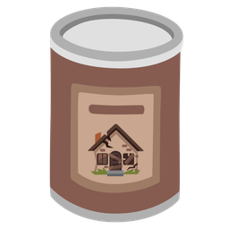 Canned food and Derelict house