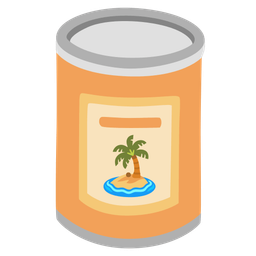 Canned food and Desert island