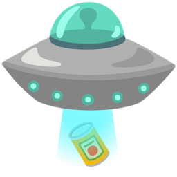 Canned food and Flying saucer
