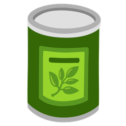 Canned food and Herb