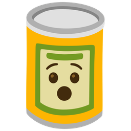 Canned food and Hushed face