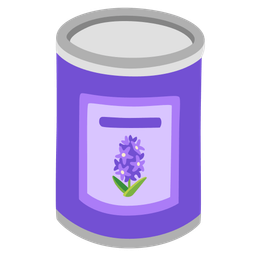 Canned food and Hyacinth