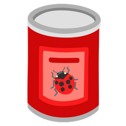 Canned food and Lady beetle