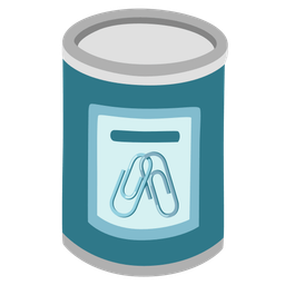 Canned food and Linked paperclips