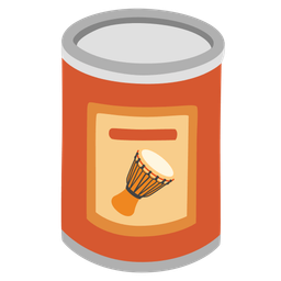 Canned food and Long drum