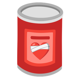 Canned food and Mending heart