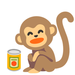 Canned food and Monkey face