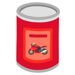 Canned food and Motorcycle