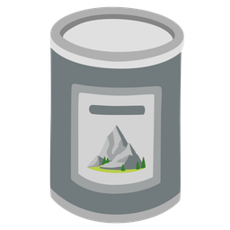 Canned food and Mountain
