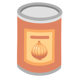 Canned food and Onion