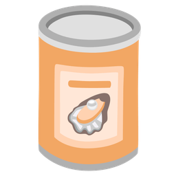 Canned food and Oyster