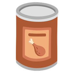 Canned food and Poultry leg