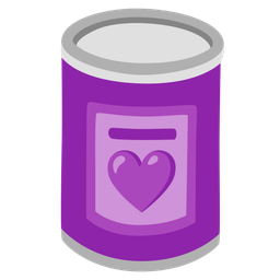 Canned food and Purple heart