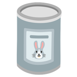 Canned food and Rabbit face