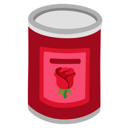 Canned food and Rose