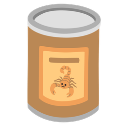 Canned food and Scorpion