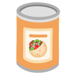 Canned food and Stuffed flatbread