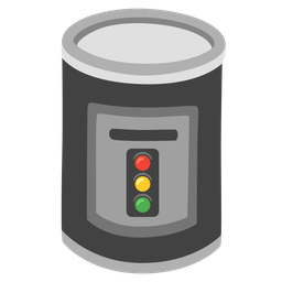 Canned food and Vertical traffic light