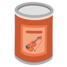 Canned food and Violin