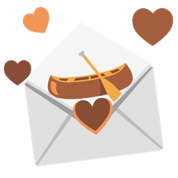 canoe and love letter