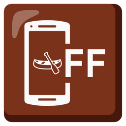 canoe and mobile phone off