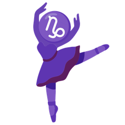 Capricorn and ballet shoes