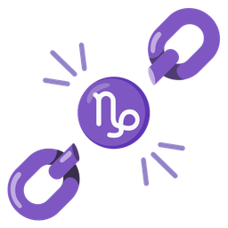 Capricorn and chains