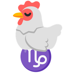 Capricorn and chicken