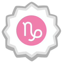 Capricorn and fish cake with swirl