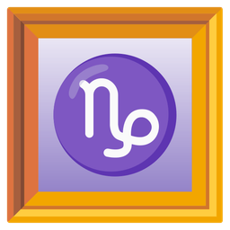 Capricorn and framed picture