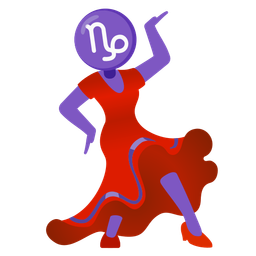 Capricorn and high-heeled shoe