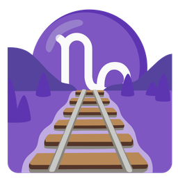 Capricorn and locomotive