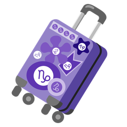 Capricorn and luggage